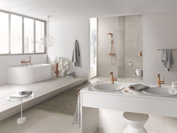 GROHE ESSENTIALS dávkovač tekutého mýdla 160 ml, bez držáku, warm sunset 40394DA1 Obrázek - fotka