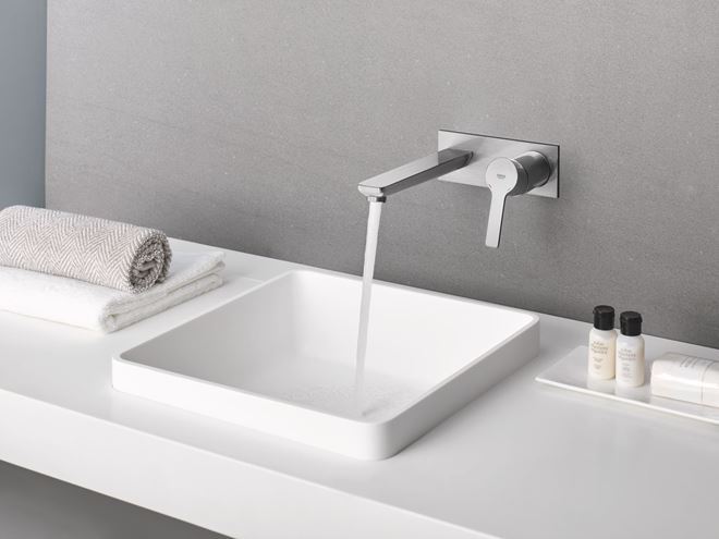 GROHE LINEARE umyvadlová podomítková baterie, supersteel 23444DC1 Obrázek - fotka