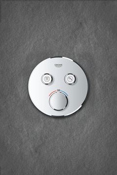 GROHE GROHTHERM SMARTCONTROL podomítková termostatická baterie, pro 2 spotřebiče, Water Saving, chrom 29119000 Obrázek - fotka