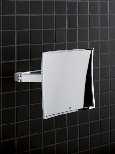 GROHE SELECTION CUBE kosmetické zrcátko, zvětšovací, chrom 40808000 Obrázek - fotka