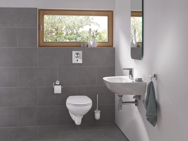 GROHE BAU CERAMIC závěsné WC, Rimless splachování, alpská bílá 39427000 Obrázek - fotka