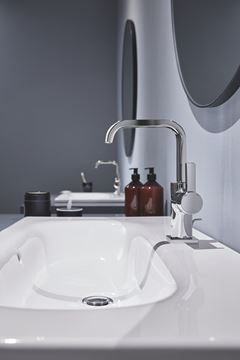 GROHE ESSENCE umyvadlo 100 cm, s otvorem pro baterii a přepadem, PureGuard 3956600H Obrázek - fotka