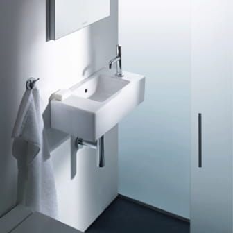 DURAVIT VERO umývátko 50 cm, s otvorem pro baterii vlevo a přepadem 0703500009 Obrázek - fotka