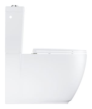 GROHE ESSENCE WC kombi mísa, Rimless splachování, vario odpad, alpská bílá 3957200H Obrázek - fotka