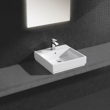 GROHE EUROCUBE umyvadlová stojánková baterie, s odtokovou soupravou, chrom 2312700E Obrázek - fotka