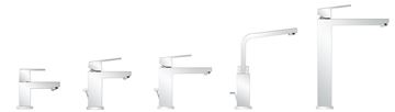 GROHE EUROCUBE umyvadlová stojánková baterie, s odtokovou soupravou, chrom 2312700E Obrázek - fotka