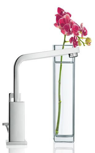 GROHE EUROCUBE umyvadlová stojánková baterie 150mm, s odtokovou soupravou, chrom 2313500E Obrázek - fotka