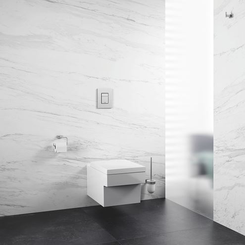GROHE SKATE COSMOPOLITAN ovládací tlačítko pro dvě splachování, plast, matný chrom 38732P00 Obrázek - fotka