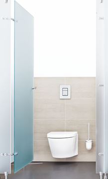 GROHE SKATE COSMOPOLITAN ovládací tlačítko pro dvě splachování, ocel/plast, kartáčovaný nerez 38732SD0 Obrázek - fotka