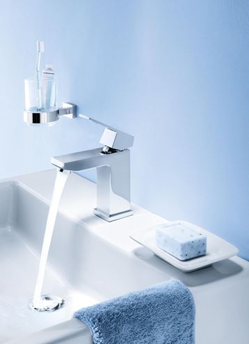 GROHE EUROCUBE umyvadlová stojánková baterie, chrom 23137000 Obrázek - fotka
