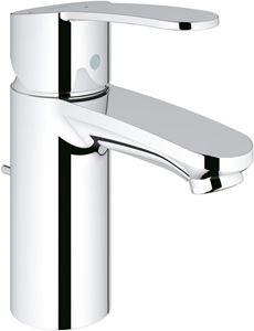 GROHE EUROSTYLE COSMOPOLITAN umyvadlová stojánková baterie, s odtokovou soupravou, studený start, chrom