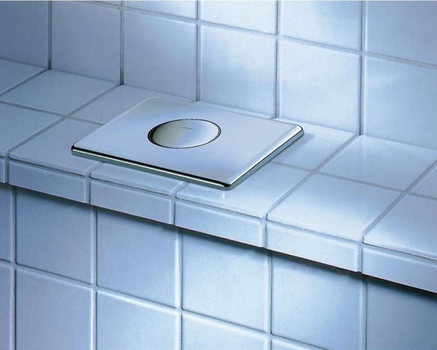 GROHE SKATE ovládací tlačítko splachování, Start/Stop, plast, chrom 38573000 Obrázek - fotka