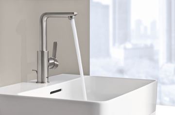GROHE LINEARE umyvadlová stojánková baterie, s odtokouvou soupravou, chrom 23296001 Obrázek - fotka