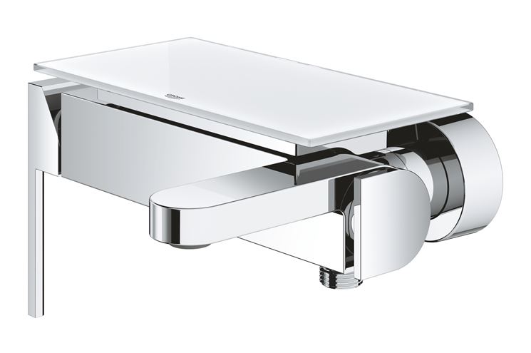 GROHE PLUS vanová nástěnná baterie, s přepínačem, chrom 33553003 Obrázek - fotka