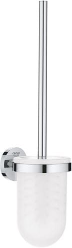 GROHE ESSENTIALS WC štětka, nástěnná, sklo, chrom 40374001 Obrázek - Hlavní obrázek
