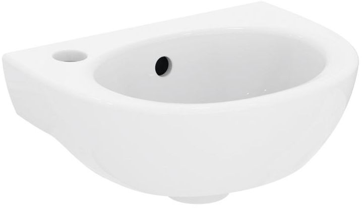 IDEAL STANDARD EUROVIT umývatko 35 cm, s otvorem pro baterii vlevo, s přepadem W330001 Obrázek - Hlavní obrázek