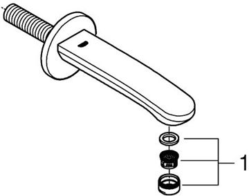 GROHE EUROSTYLE COSMOPOLITAN vanová vpust, chrom 13276002 Obrázek - fotka