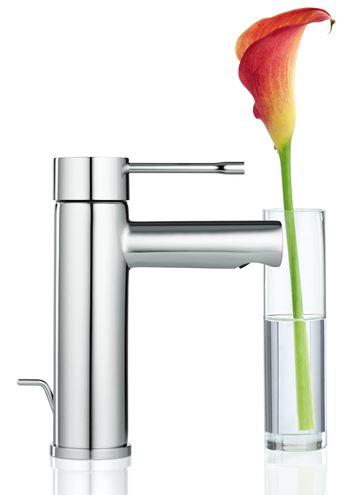 GROHE ESSENCE NEW umyvadlová stojánková baterie, s odtokovou soupravou, chrom 32898001 Obrázek - fotka