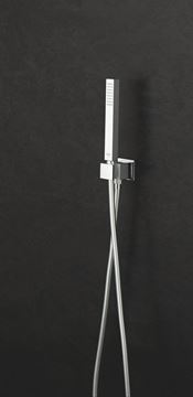 GROHE EUPHORIA CUBE STICK sprchová souprava 3-dílná, ruční sprcha 216 mm, hadice, držák, Water Saving, chrom 26405000 Obrázek - fotka