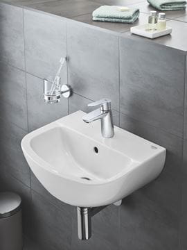 GROHE BAU CERAMIC umývátko 45 cm, s otvorem pro baterii a přepadem 39424000 Obrázek - fotka