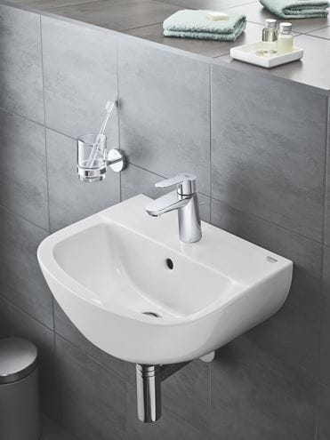 GROHE BAU CERAMIC umývátko 45 cm, s otvorem pro baterii a přepadem 39424000 Obrázek - fotka