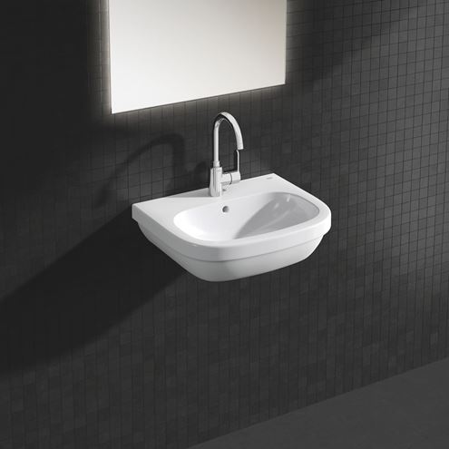 GROHE EURO CERAMIC umyvadlo 55 cm, s otvorem pro baterii a přepadem 39336000 Obrázek - fotka