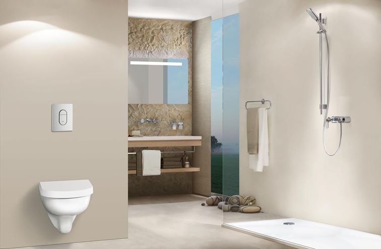 GROHE RAINSHOWER ECO 120 ruční sprcha 258 mm, 2 proudy, chrom 27274000 Obrázek - fotka