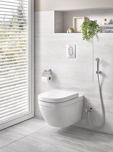 GROHE TEMPESTA-F TRIGGER SPRAY 30 bidetová nástěnná baterie pro jednu vodu, se sprškou, chrom 27514001 Obrázek - fotka