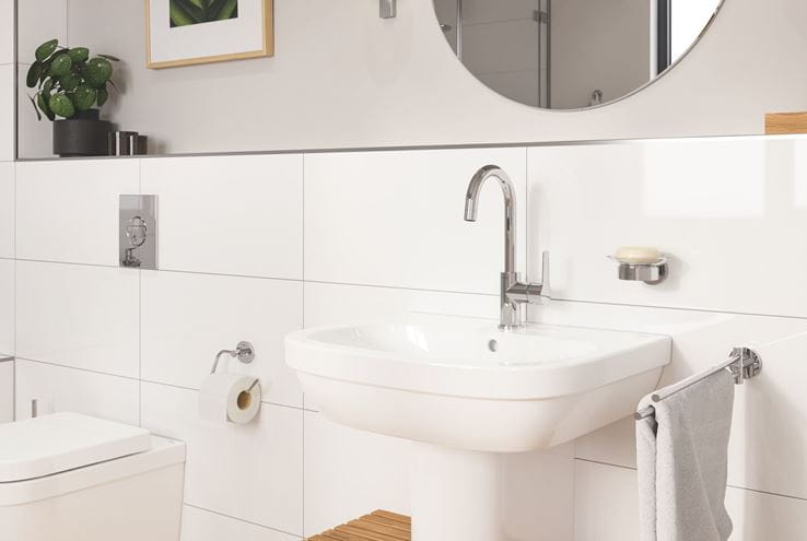 GROHE ESSENTIALS držák toaletního papíru, nástěnný, chrom 40689001 Obrázek - fotka