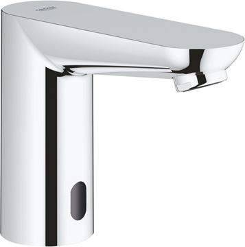 GROHE EUROECO COSMOPOLITAN E umyvadlová senzorová baterie pro jednu vodu napájení ze sítě, chrom