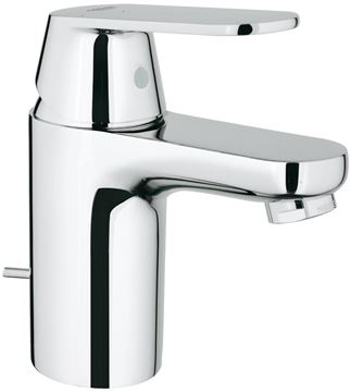 GROHE EUROSMART COSMOPOLITAN umyvadlová stojánková baterie, s odtokovou soupravou, studený start, chrom