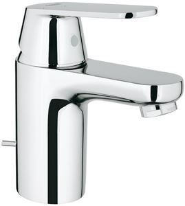 GROHE EUROSMART COSMOPOLITAN umyvadlová stojánková baterie, s odtokovou soupravou, studený start, chrom