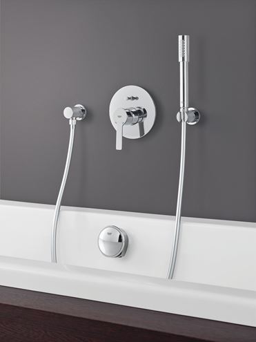 GROHE LINEARE vanová podomítková baterie, s přepínačem, chrom 19297001 Obrázek - fotka