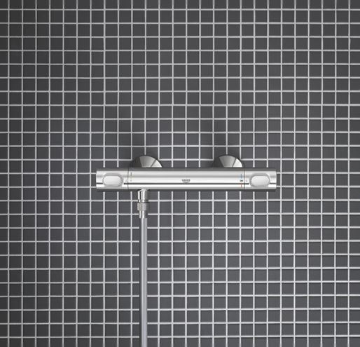 GROHE GROHTHERM 500 sprchová nástěnná termostatická baterie, Water Saving, chrom 34793000 Obrázek - fotka
