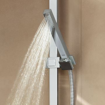 GROHE EUPHORIA CUBE STICK sprchová souprava 3-dílná, ruční sprcha 216 mm, tyč, hadice, chrom 27700000 Obrázek - fotka