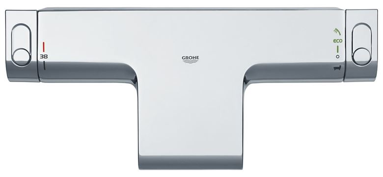 GROHE GROHTHERM 2000 vanová nástěnná termostatická baterie, s přepínačem, chrom 34174001 Obrázek - fotka