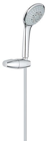 GROHE EUPHORIA 110 CHAMPAGNE sprchová souprava 3-dílná, ruční sprcha pr. 110 mm, 3 proudy, hadice, držák, chrom 27355000 Obrázek - fotka