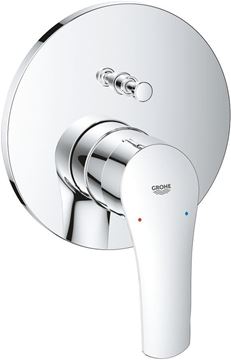 GROHE EUROSMART vanová podomítková baterie, s přepínačem, chrom