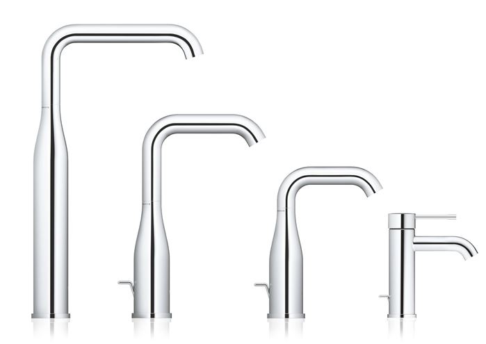 GROHE ESSENCE NEW umyvadlová stojánková baterie, Water Saving, chrom 32901001 Obrázek - fotka