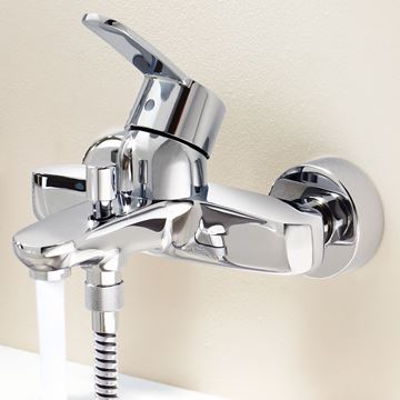GROHE EUROSTYLE COSMOPOLITAN vanová nástěnná baterie, s přepínačem, chrom 33591002 Obrázek - fotka
