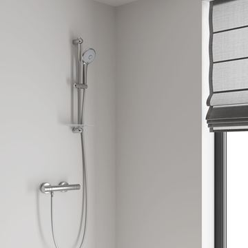 GROHE EUPHORIA sprchová tyč 620 mm s držákem ruční sprchy, chrom 27499000 Obrázek - fotka