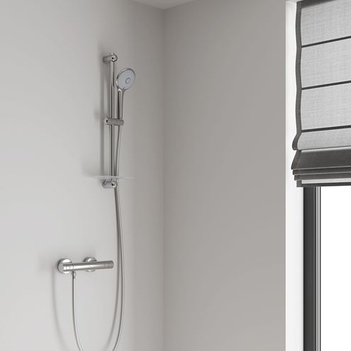 GROHE EUPHORIA sprchová tyč 620 mm s držákem ruční sprchy, chrom 27499000 Obrázek - fotka