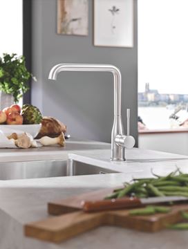 GROHE ESSENCE NEW dřezová baterie, supersteel 30269DC0 Obrázek - fotka