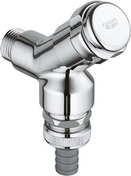 GROHE EGGEMANN pračkový ventil 1/2"x3/4", chrom