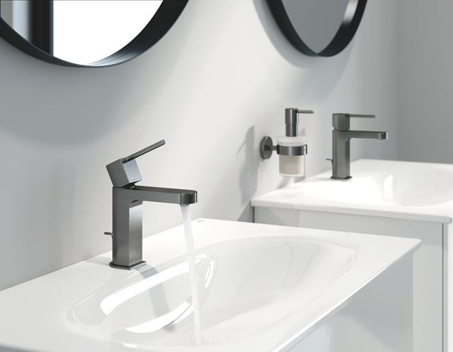GROHE PLUS umyvadlová stojánková baterie, s odtokovou soupravou, chrom 33163003 Obrázek - fotka