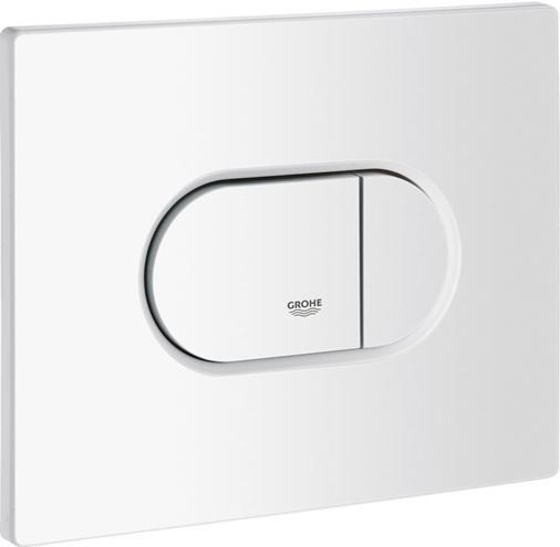 GROHE ARENA COSMOPOLITAN ovládací tlačítko pro dvě splachování, plast, alpská bílá 38858SH0 Obrázek - Hlavní obrázek