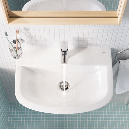 GROHE BAU CERAMIC umyvadlo 55 cm, s otvorem pro baterii a přepadem 39440000 Obrázek - fotka