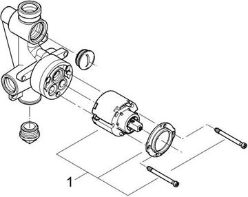 GROHE podomítkové těleso DN15 33961000 Obrázek - fotka