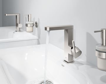 GROHE PLUS umyvadlová stojánková baterie, s odtokovou soupravou, chrom 23871003 Obrázek - fotka