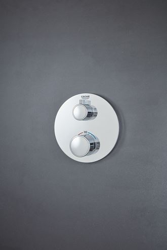 GROHE GROHTHERM podomítková termostatická baterie, pro 2 spotřebiče, chrom 24076000 Obrázek - fotka